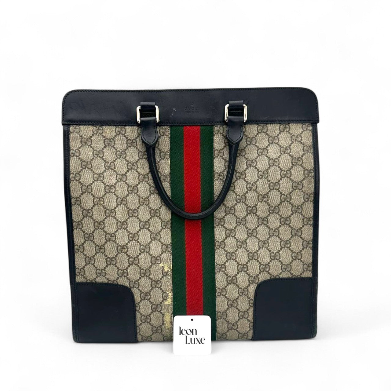 Gucci Monogram Web Briefcase